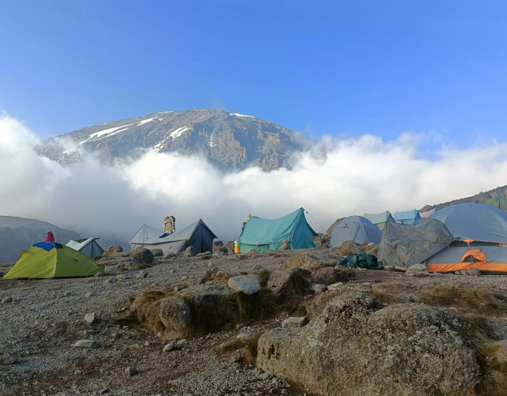 6 Days Marangu Route Kilimanjaro Climb with scenic mountain landscapes, trekking adventure, and breathtaking views of Mount Kilimanjaro Tanzania