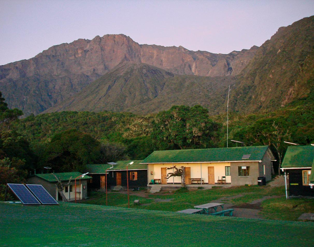 Mount Meru at Arusha National Park Accommodation with scenic views of Mount Meru in northern Tanzania