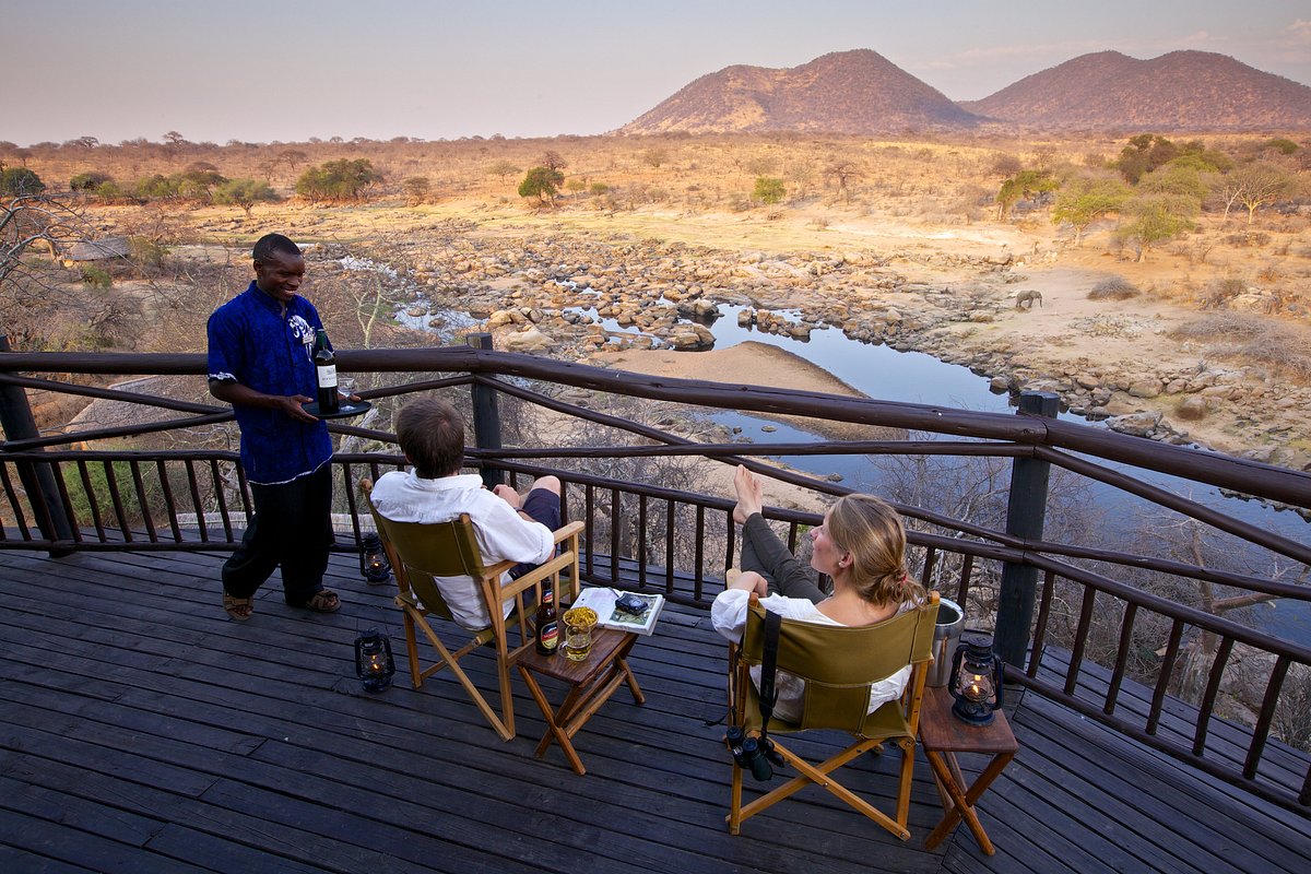 Ruaha National Park Accommodation surrounded by wilderness, savannah, and baobab landscapes in southern Tanzania