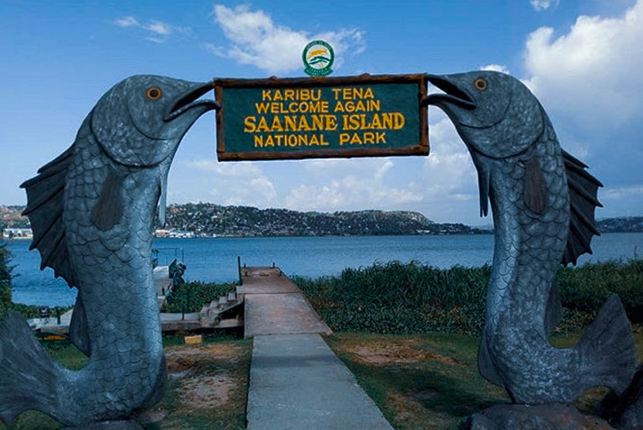 Saanane National Park Tanzania with rocky landscapes and wildlife on the shores of Lake Victoria